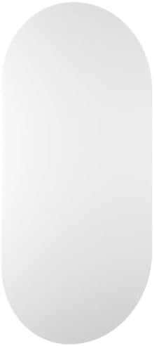 vidaXL Elegant Oval Wall Mirror 394x197 in