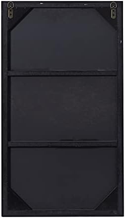 Deco 79 Minimalistic Black Wall Mirror 18x32