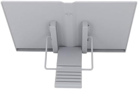 Adjustable Book Stand with Elastic Clips for Reading