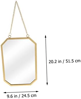 LIFKOME LED Wall Hanging Decorative Mirror