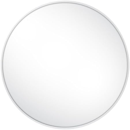 Kiera Grace Round Mirror 21 White