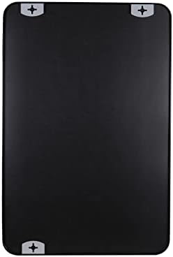 22 x 30 Black Wall Mount Mirror with Metal Frame
