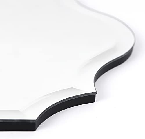 Empire Art Direct Frameless Wall Mirror 24x32 Scalloped Beveled