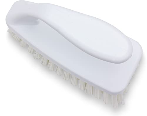 SPARTA Scrub Brush with Iron Handle and Stiff Bristles 1