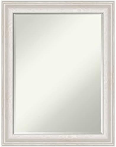Amanti Art Bronze Bathroom Mirror 29x23 Trio Frame