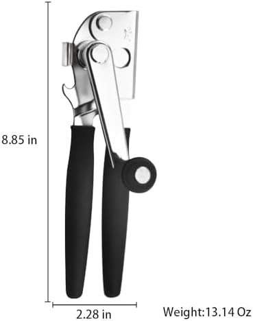 VWMYQ Heavy Duty Magnetic Can Opener with Long Handle