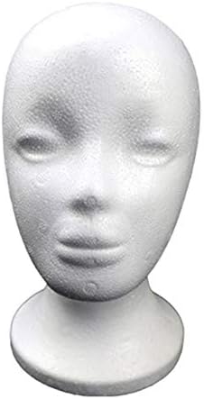 cdar Abstract Foam Mannequin Head Display