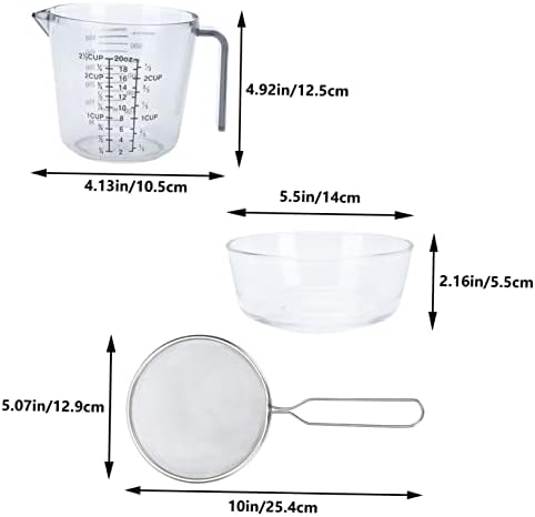 GRIRIW 1 Set Stainless Steel Strainer Skimmers