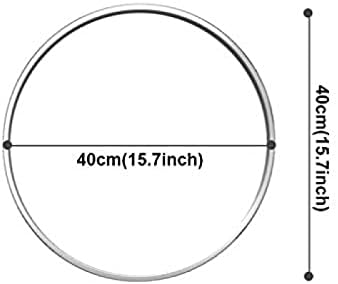 Nordic Round Mirror with Modern Gold Frame