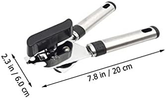 DOITOOL Heavy Duty Manual Can Opener Stainless Steel TPR Handle