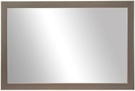 Frame My Mirror Gold Framed Mirror 22x30 Made in USA