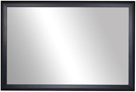 Frame My Mirror Black Framed Mirror 22x30