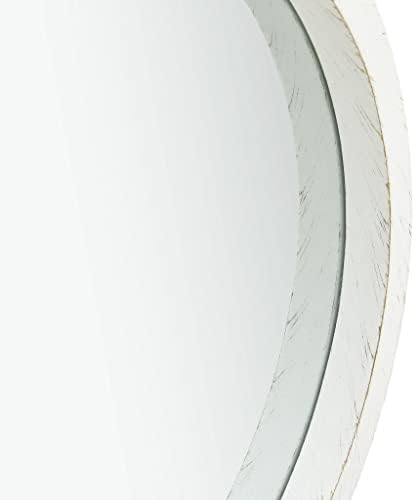 YUHI-HQYD 157 Round White Mirror with Strap