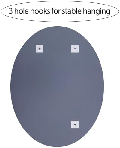 Chende 2 Packs 24x36 Bathroom Mirrors with Polished Edges