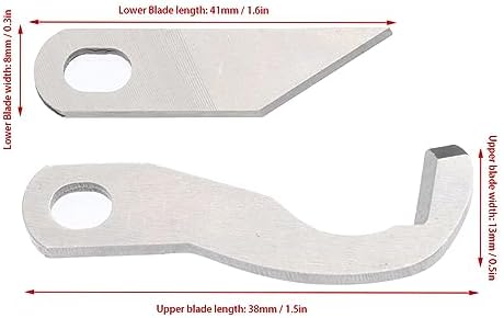 Ottjakin Premium Serger Blade Set 2 Pcs Compact Multi-Function