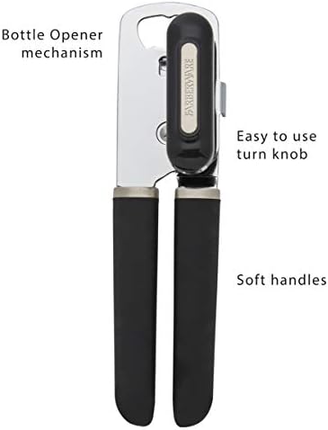 Farberware Pro 8-Inch Manual Can Opener Black