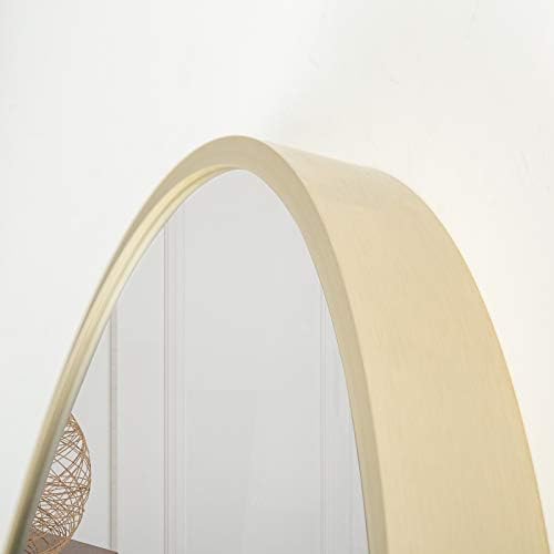 20in Wall Circle Mirror with Gold Frame 1