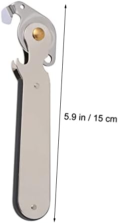 Electric Can Opener with Comfortable Handle for Quick Lid Removal
