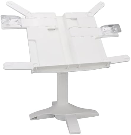 Oreilet Foldable Book Stand - Adjustable Reading Holder for Tablets Cookbooks Textbooks