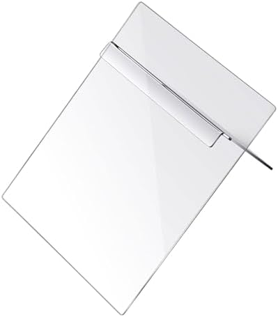 SHIUCS Acrylic Recipe Holder - Kitchen Display Stand for Cookbooks and Magazines
