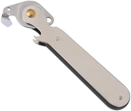 Electric Can Opener with Comfortable Handle for Quick Lid Removal