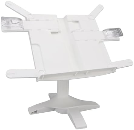 Oreilet Foldable Book Stand - Adjustable Reading Holder for Tablets Cookbooks Textbooks