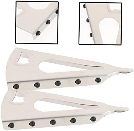 Cabilock 2pcs Stainless Steel Can and Bottle Opener Set