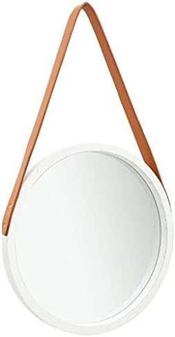 157 Wall Mirror with Faux Leather Strap