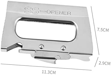 Mikinona 1pc Stainless Steel Manual Can Opener