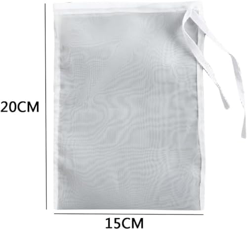 WsjiaboFux Reusable Nut Milk Strainer Bag 1