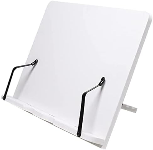 Adjustable Wooden Cookbook Stand for Home Office