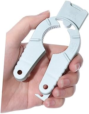VOSAREA 2pcs Anti-Slip Can Opener for Arthritic Hands