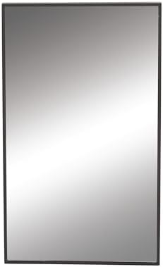 Deco 79 Minimalistic Black Wall Mirror 18x32