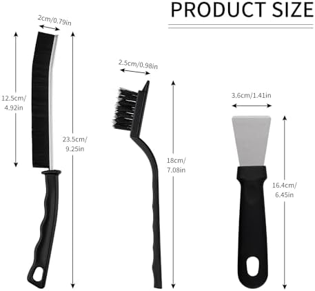 Motroce 8 Pcs Crevice Cleaning Brush Set