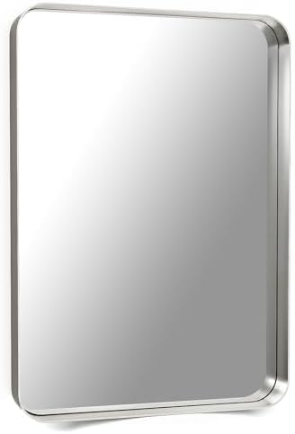 SUEHEE 24x36 Bathroom Mirror Over Sink Wall Mounted