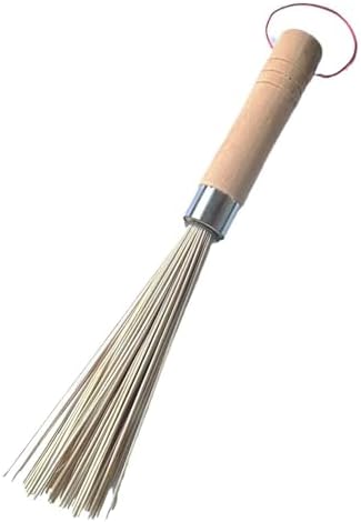 Natural Wok Cleaning Brush Set 20cm Beige Handle