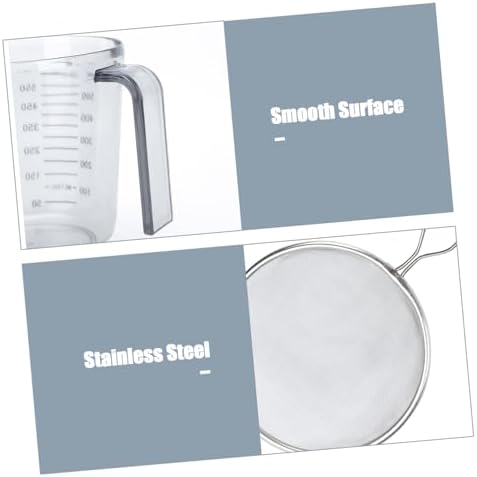 GRIRIW 1 Set Stainless Steel Strainer Skimmers