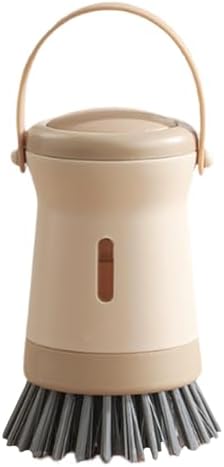 Soap Dispenser Dish Brush - Multifunctional Liquid Pot Brush for Stoves and Sinks