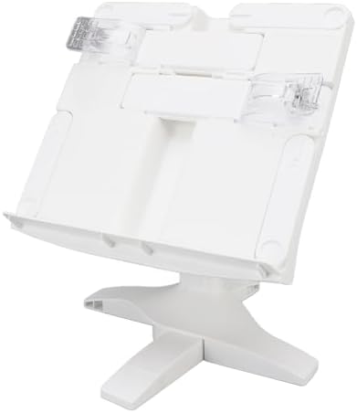 Oreilet Foldable Book Stand - Adjustable Reading Holder for Tablets Cookbooks Textbooks