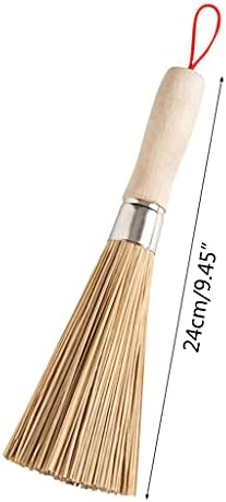 BaoFufc Bamboo Pan Brush with Wooden Handle