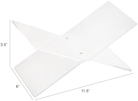 Bloomingville Clear Acrylic Cookbook Stand