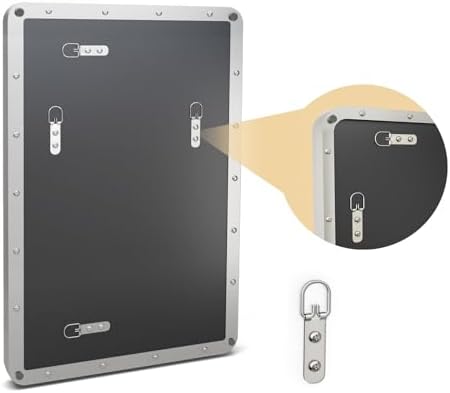 SUEHEE 24x36 Bathroom Mirror Over Sink Wall Mounted