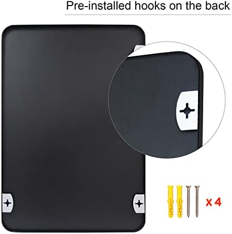 WEARTER 30x40 Black Metal Wall Mirror