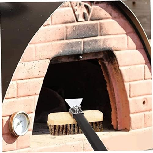 Gcroet Oven Cleaning Brush with Scraper 80cm