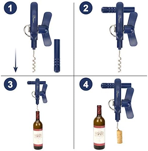 Bangrui 4-in-1 Safe Can Opener with Corkscrew