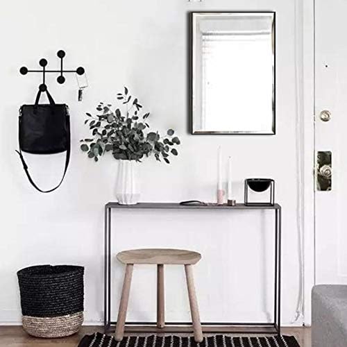 Calenzana 22x30 Wall Mirror with Black Frame