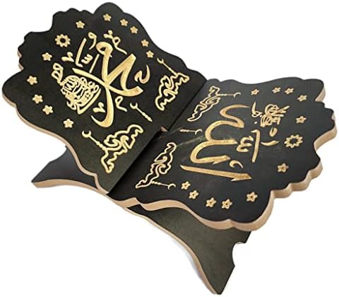 Foldable Quran Book Stand AMN-348 Black