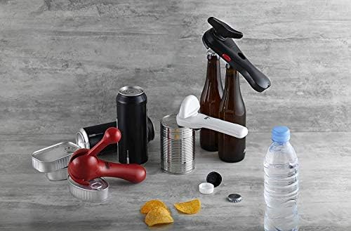 Kuhn Rikon 5-in-1 Auto Safety Master Opener White