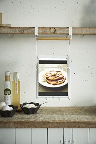 Yamazaki Home Tosca Under-Shelf Tablet and Cookbook Holder