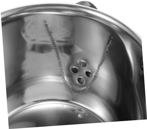 UTHCLO Soup Pot with Upgraded Glass Lid and Oil Separator